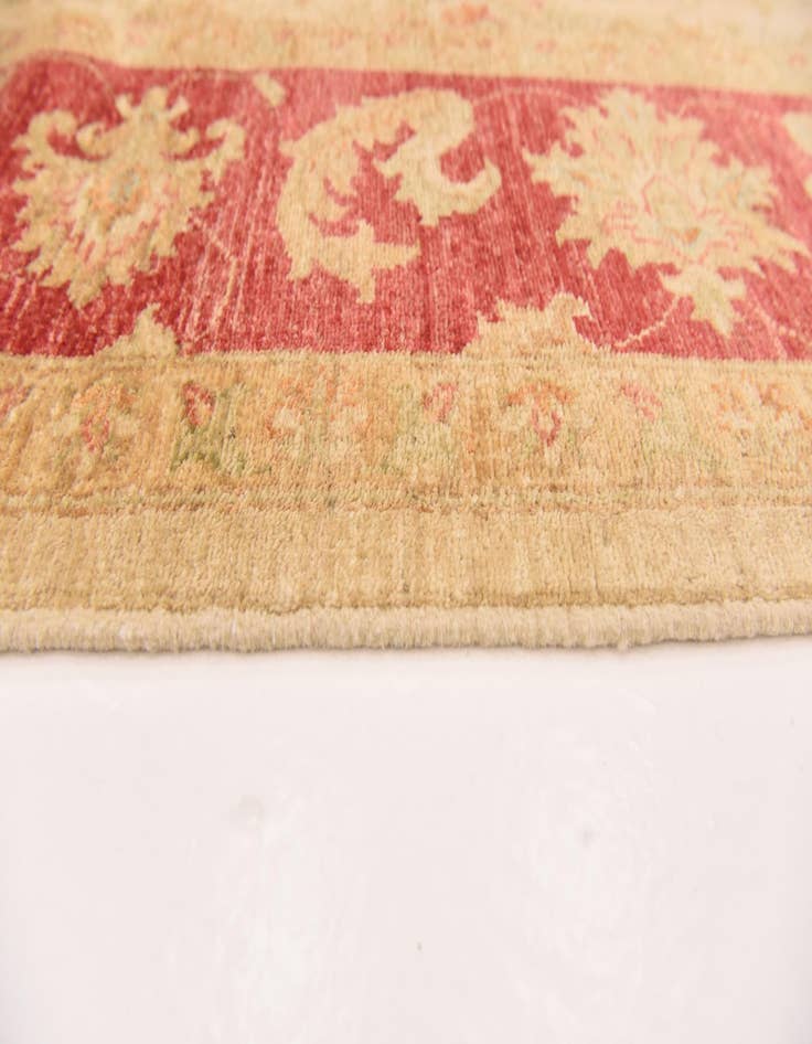 Detail image of  6' 6 x 9' 4  Hand Knotted Peshawar Ziegler Rug