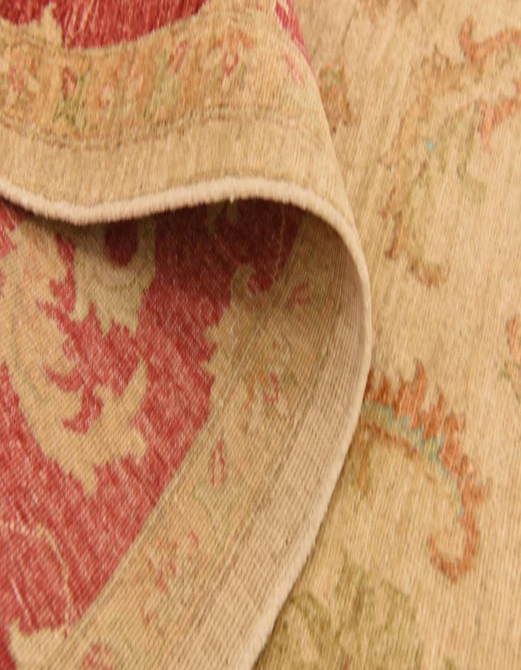 Detail image of  6' 6 x 9' 4  Hand Knotted Peshawar Ziegler Rug