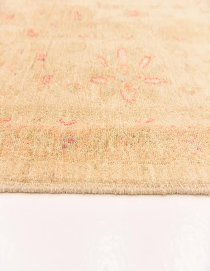 Detail image of  8' 2 x 11' 6  Hand Knotted Peshawar Ziegler Rug