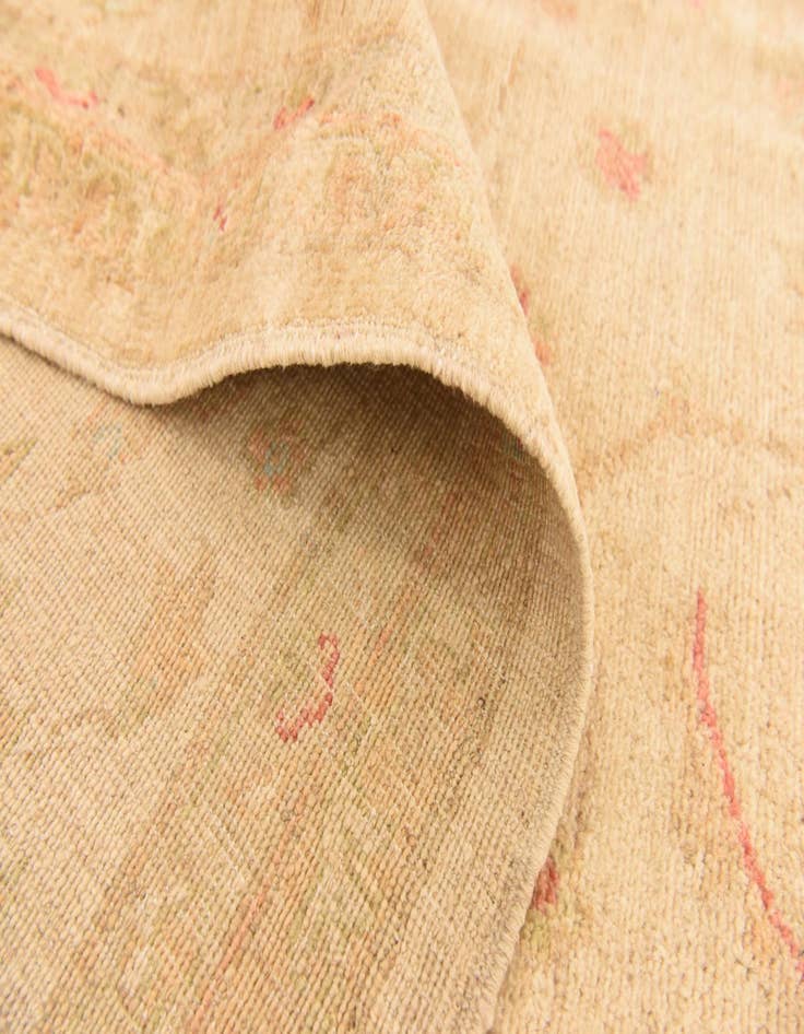 Detail image of  8' 2 x 11' 6  Hand Knotted Peshawar Ziegler Rug