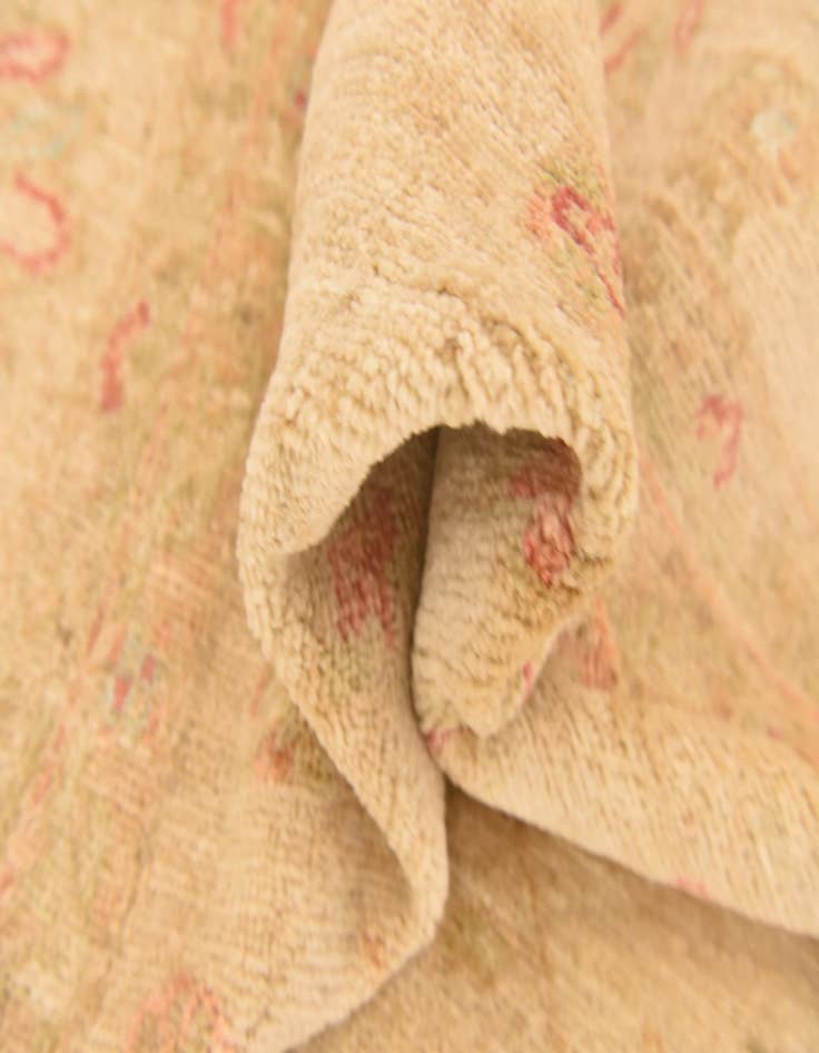 Detail image of  8' 2 x 11' 6  Hand Knotted Peshawar Ziegler Rug