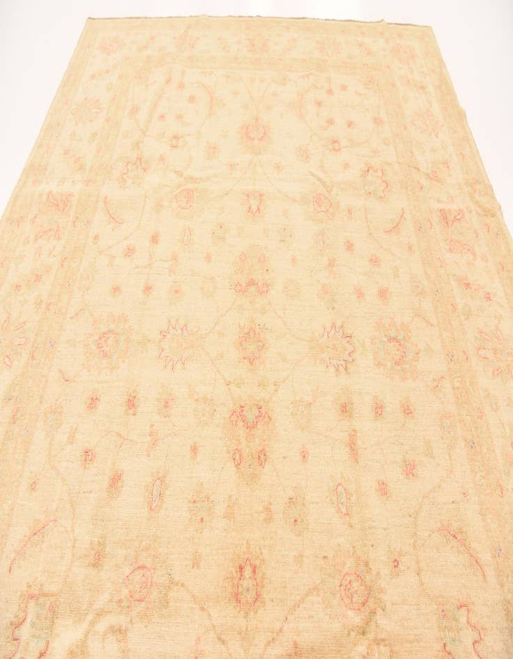 Detail image of  8' 2 x 11' 6  Hand Knotted Peshawar Ziegler Rug