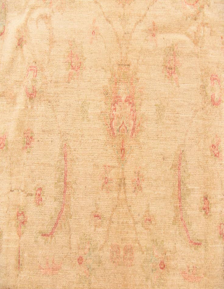 Detail image of  8' 2 x 11' 6  Hand Knotted Peshawar Ziegler Rug