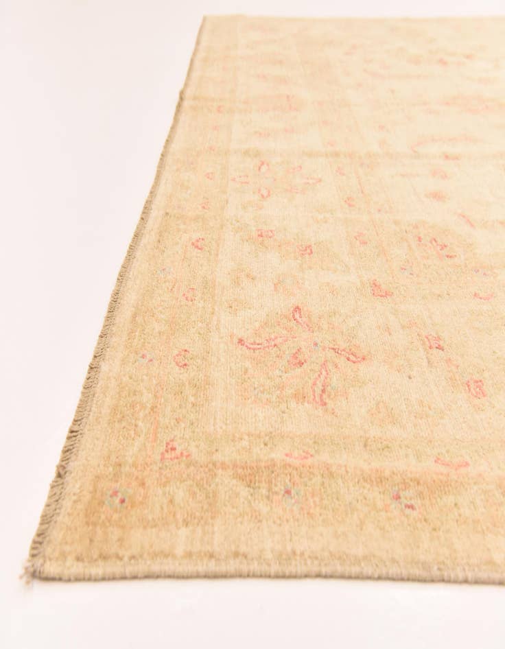 Detail image of  8' 2 x 11' 6  Hand Knotted Peshawar Ziegler Rug