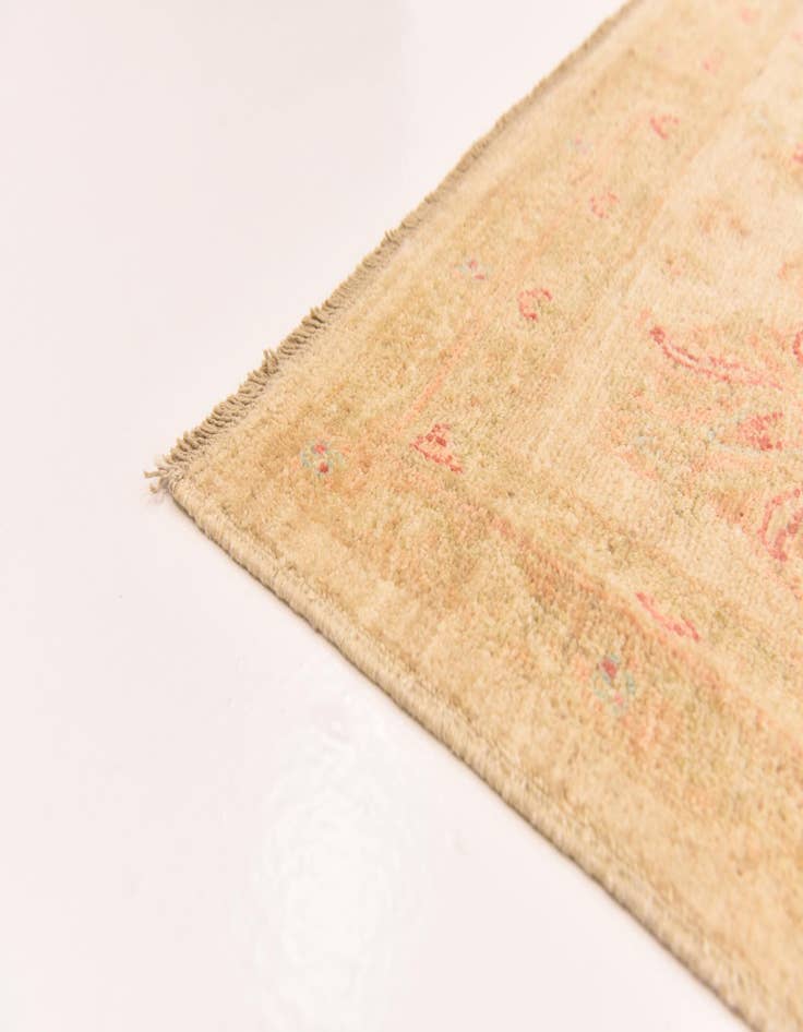 Detail image of  8' 2 x 11' 6  Hand Knotted Peshawar Ziegler Rug