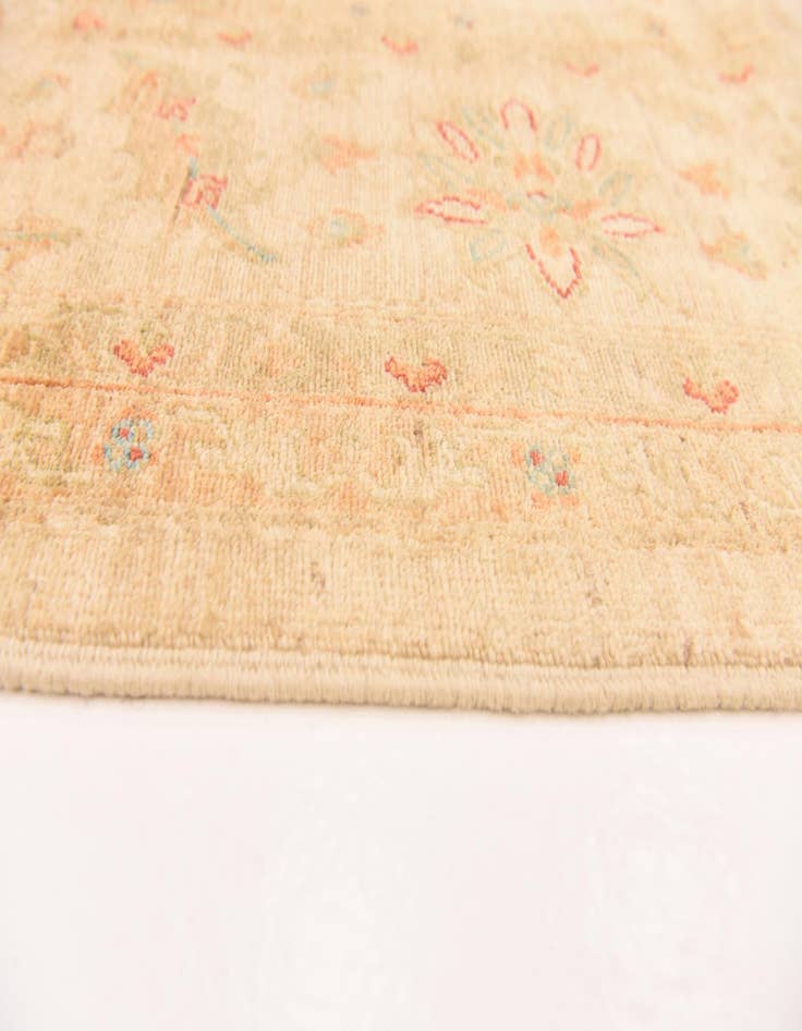 Detail image of  8' 3 x 11' 5  Hand Knotted Peshawar Ziegler Rug