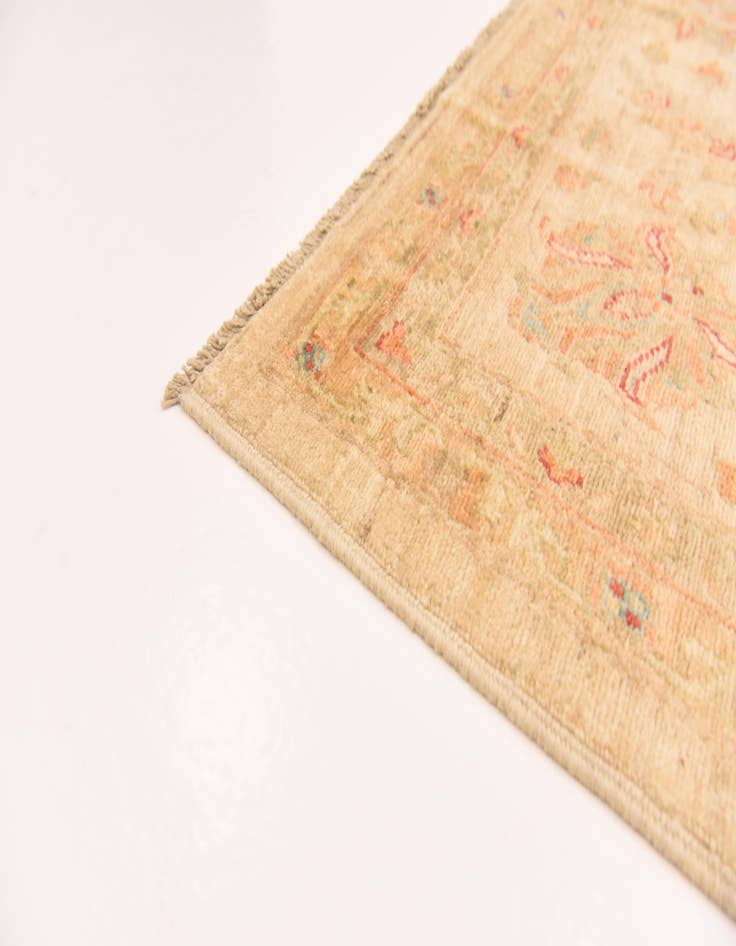 Detail image of  8' 3 x 11' 5  Hand Knotted Peshawar Ziegler Rug