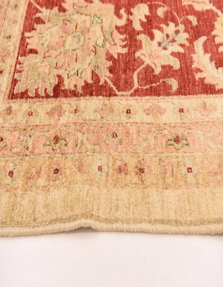 Detail image of  13' x 17' 7  Hand Knotted Peshawar Ziegler Rug