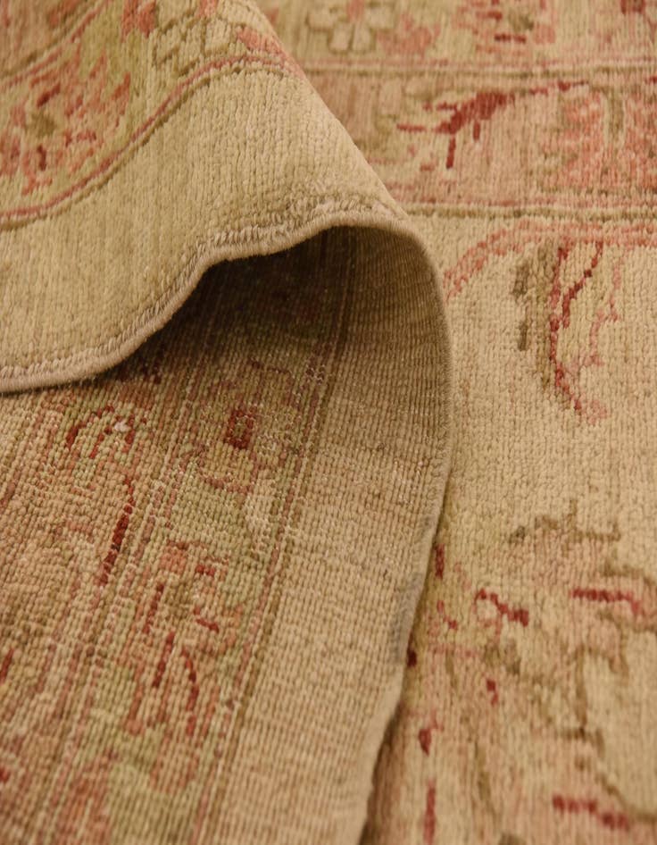 Detail image of  13' 2 x 19' 2  Hand Knotted Peshawar Ziegler Rug