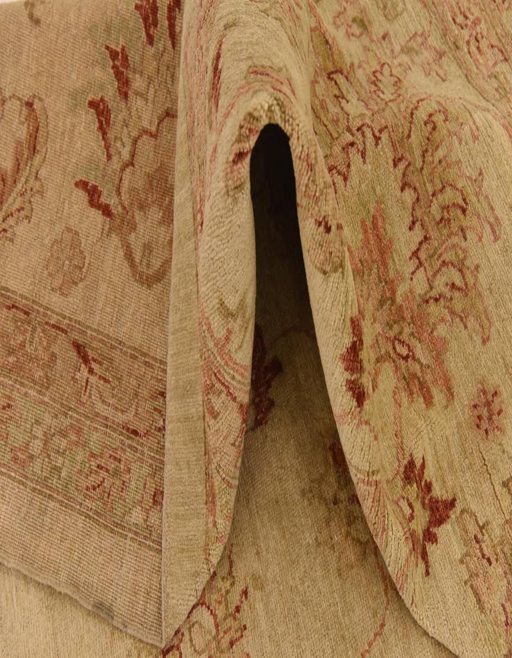 Detail image of  13' 2 x 19' 2  Hand Knotted Peshawar Ziegler Rug