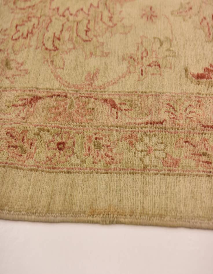 Detail image of  13' 2 x 19' 2  Hand Knotted Peshawar Ziegler Rug