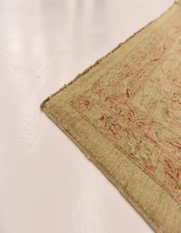 Detail image of  13' 2 x 19' 2  Hand Knotted Peshawar Ziegler Rug