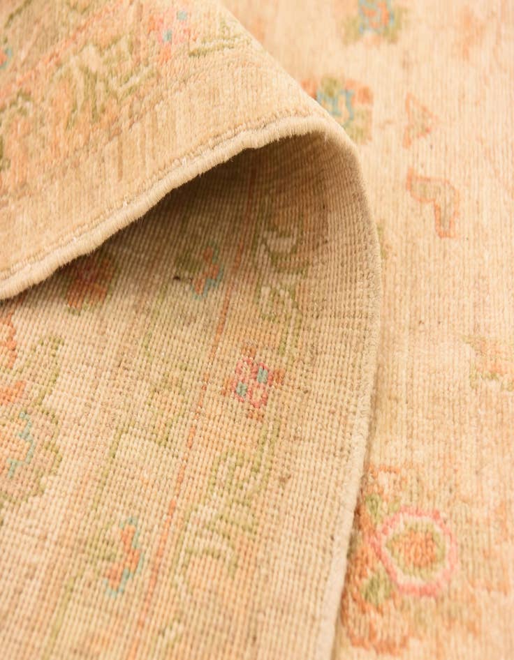 Detail image of  8' 3 x 10' 2  Hand Knotted Peshawar Ziegler Rug