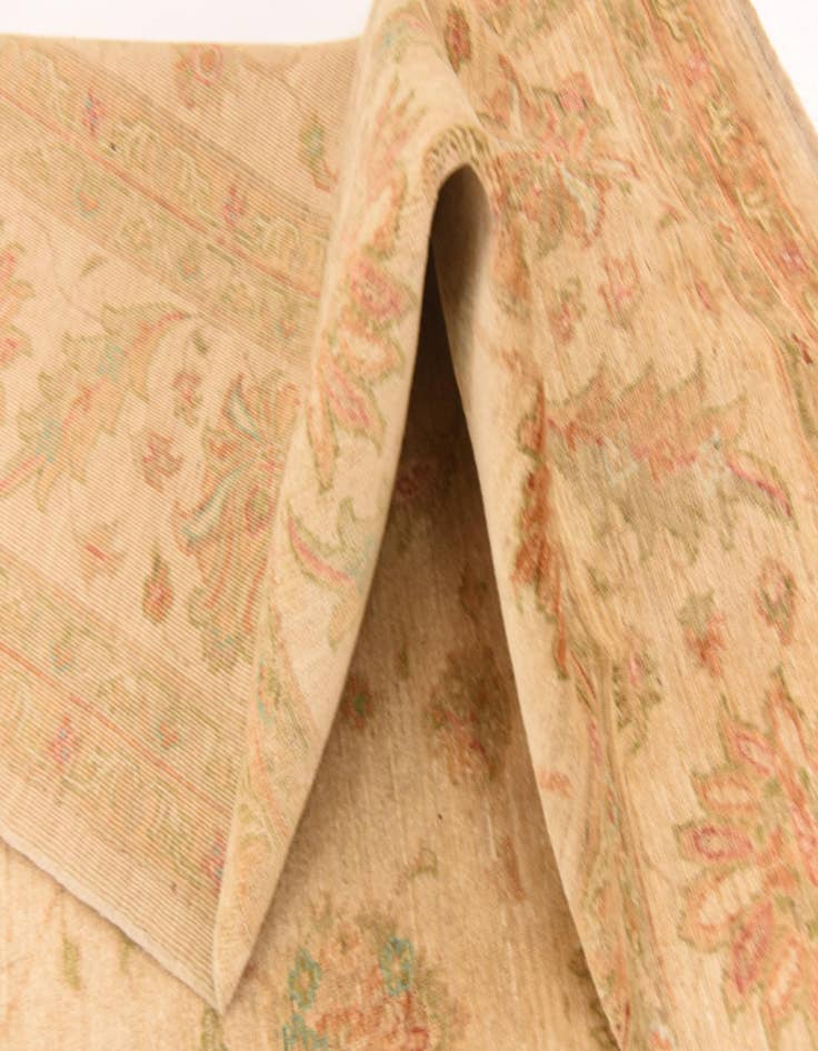 Detail image of  8' 3 x 10' 2  Hand Knotted Peshawar Ziegler Rug