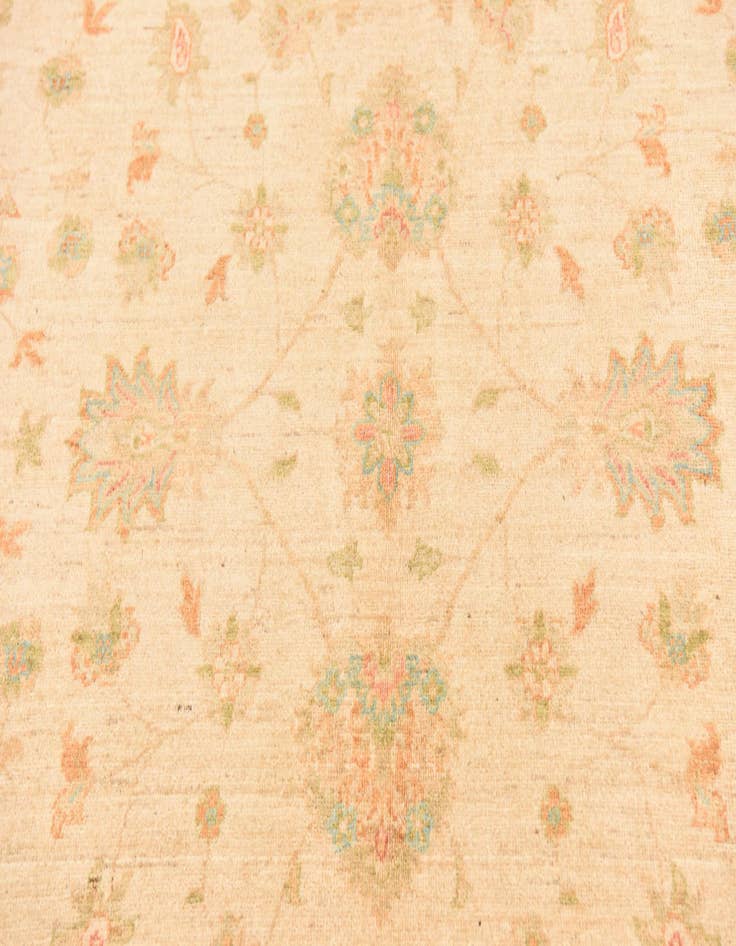 Detail image of  8' 3 x 10' 2  Hand Knotted Peshawar Ziegler Rug