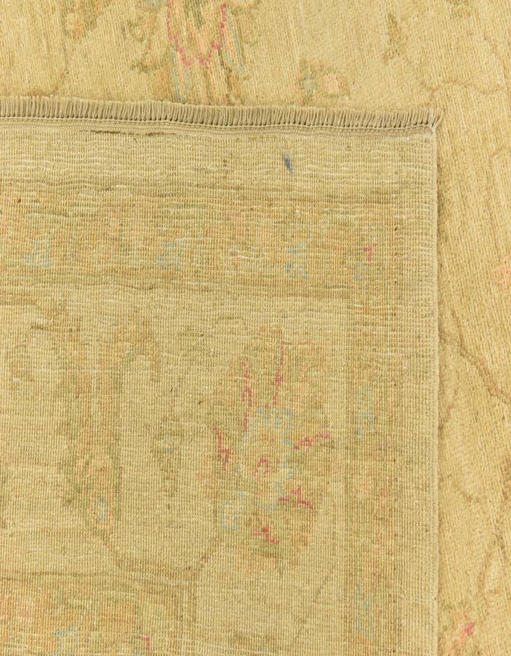 Detail image of  6' 9 x 9' 9  Hand Knotted Peshawar Ziegler Rug