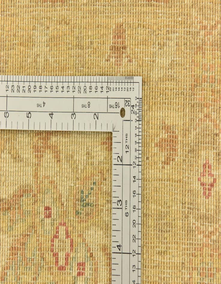 Detail image of  7' x 9' 10  Hand Knotted Peshawar Ziegler Rug