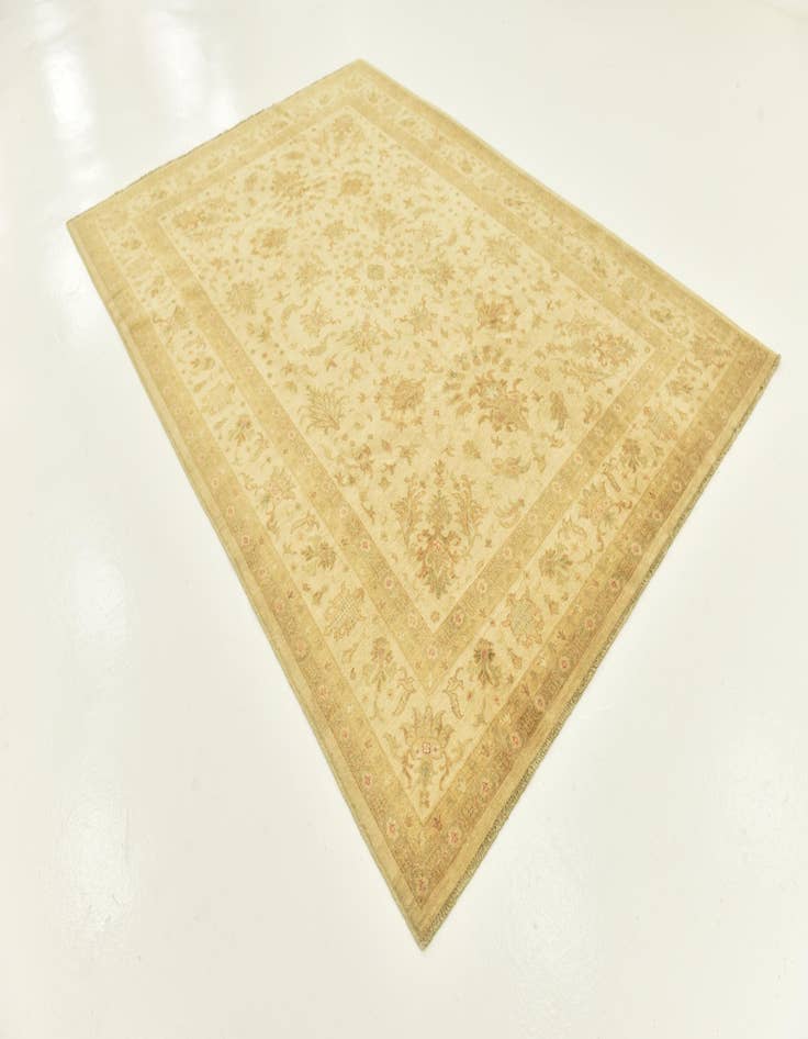 Detail image of  7' x 9' 10  Hand Knotted Peshawar Ziegler Rug