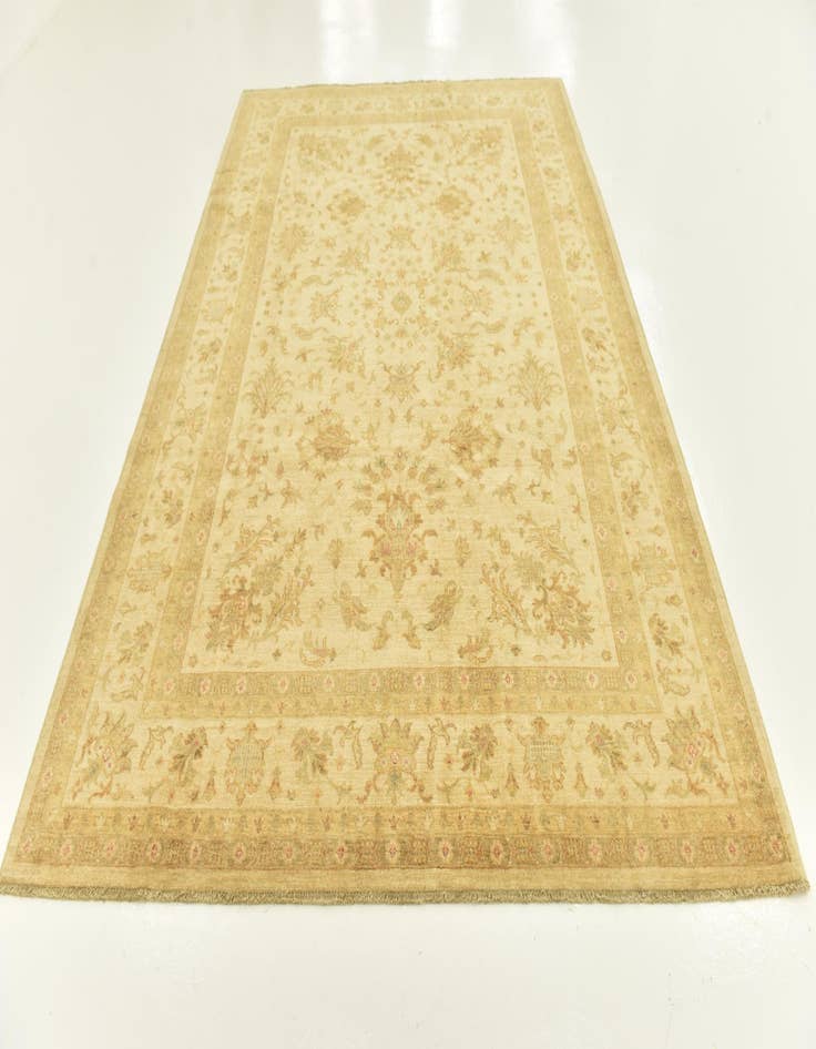 Detail image of  7' x 9' 10  Hand Knotted Peshawar Ziegler Rug