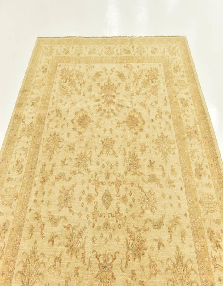 Detail image of  7' x 9' 10  Hand Knotted Peshawar Ziegler Rug