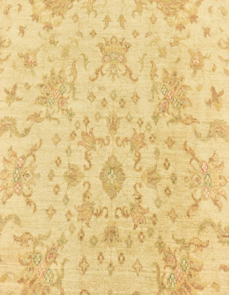 Detail image of  7' x 9' 10  Hand Knotted Peshawar Ziegler Rug