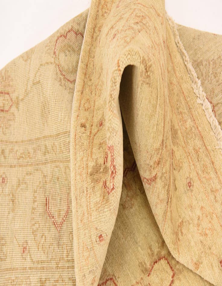 Detail image of  4' 9 x 6' 8  Hand Knotted Peshawar Ziegler Rug