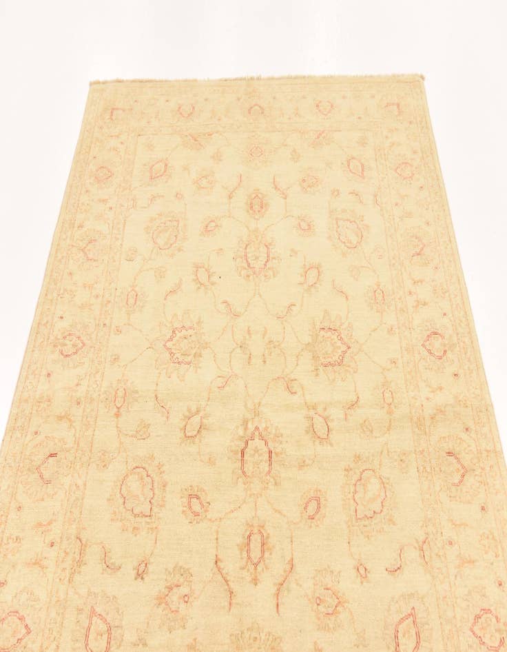 Detail image of  4' 9 x 6' 8  Hand Knotted Peshawar Ziegler Rug