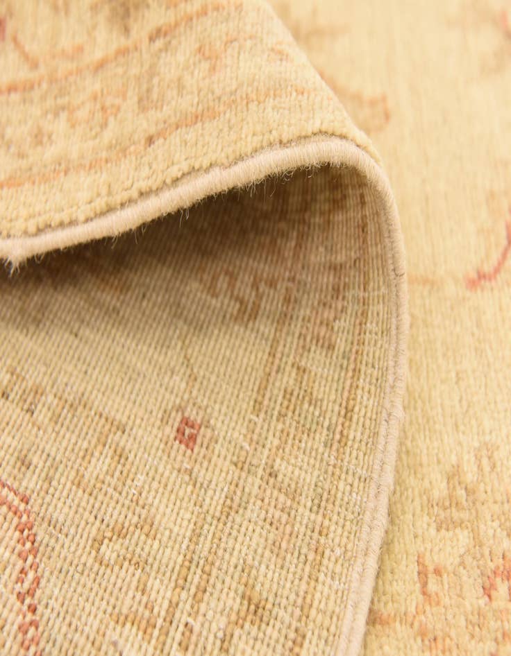 Detail image of  4' 9 x 6' 8  Hand Knotted Peshawar Ziegler Rug