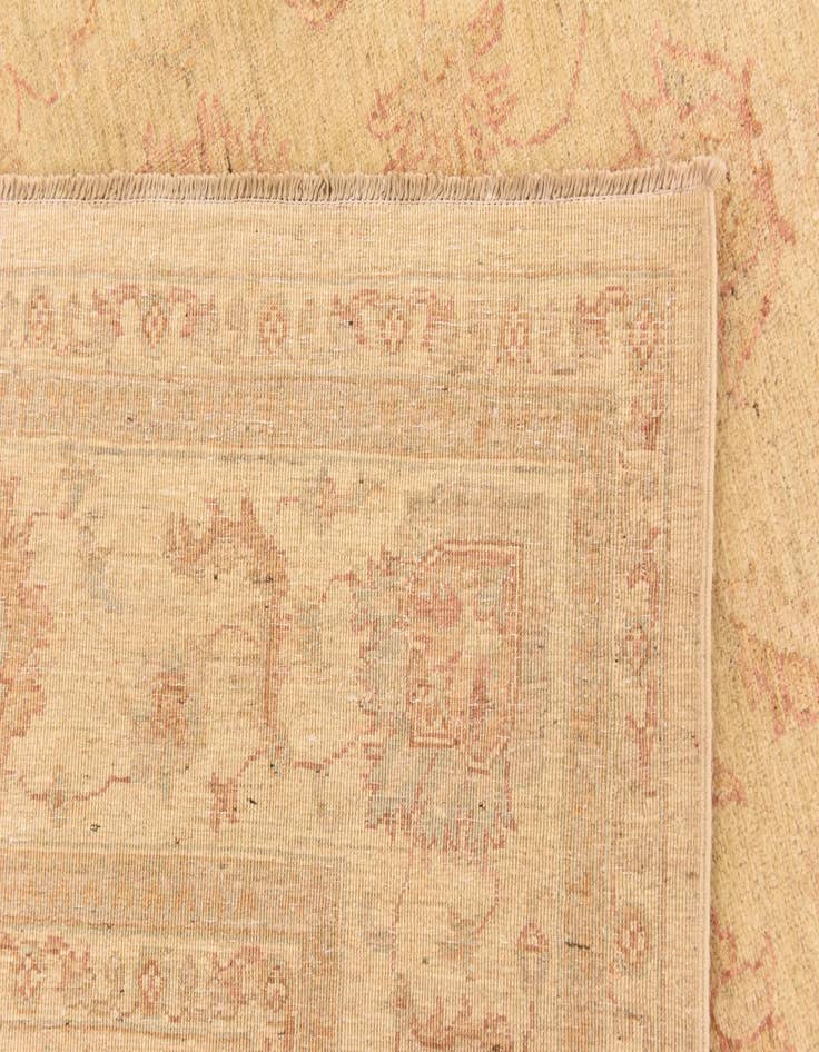 Detail image of  6' 10 x 9' 2  Hand Knotted Peshawar Ziegler Rug