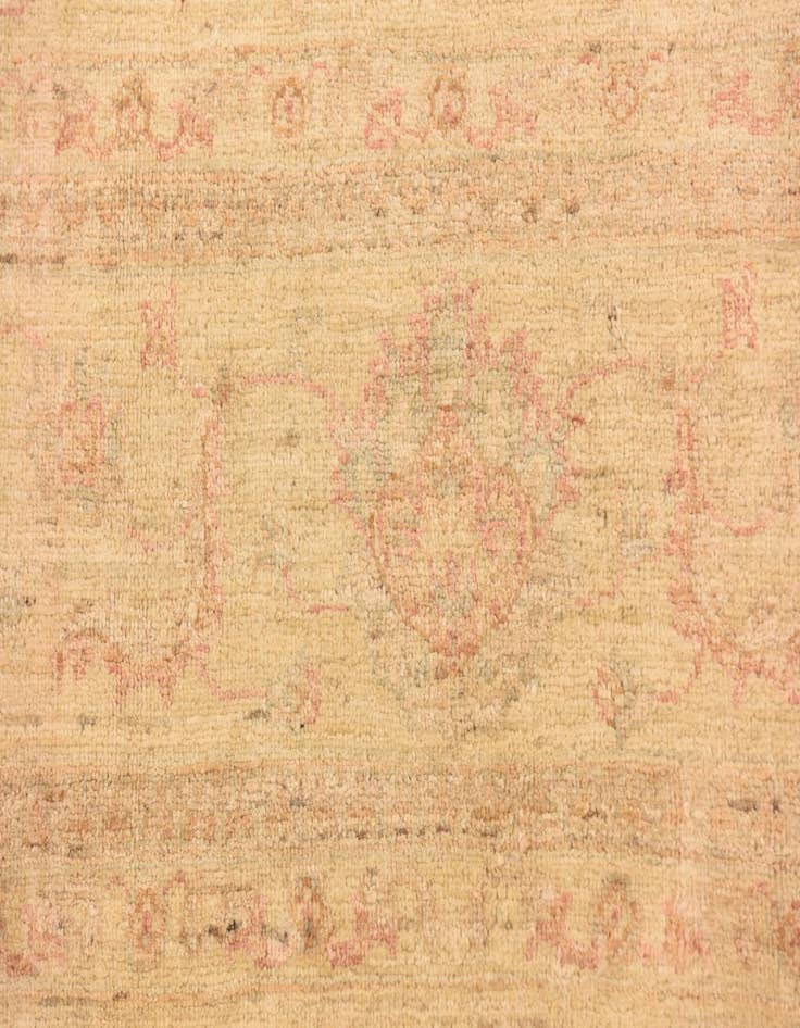 Detail image of  6' 10 x 9' 2  Hand Knotted Peshawar Ziegler Rug