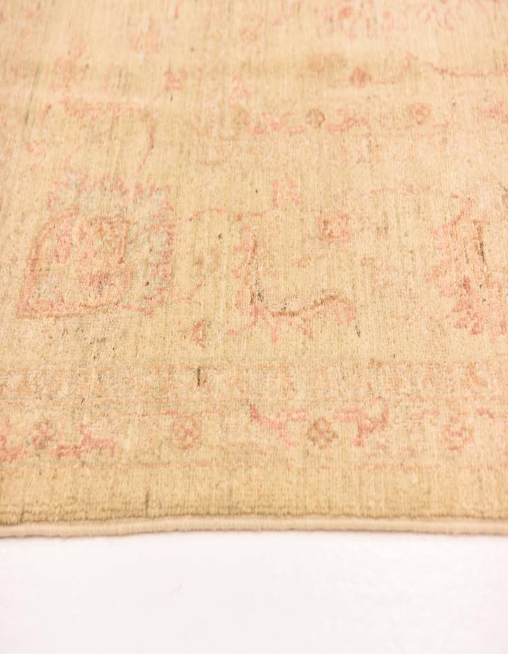 Detail image of  6' 10 x 9' 2  Hand Knotted Peshawar Ziegler Rug