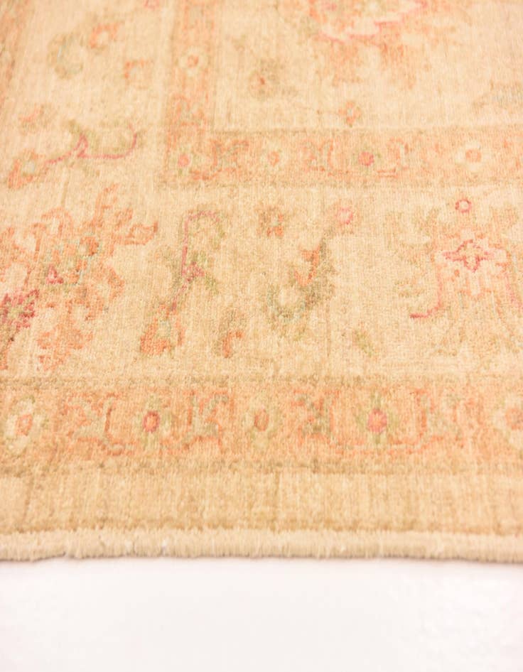 Detail image of  6' 8 x 9' 1  Hand Knotted Peshawar Ziegler Rug