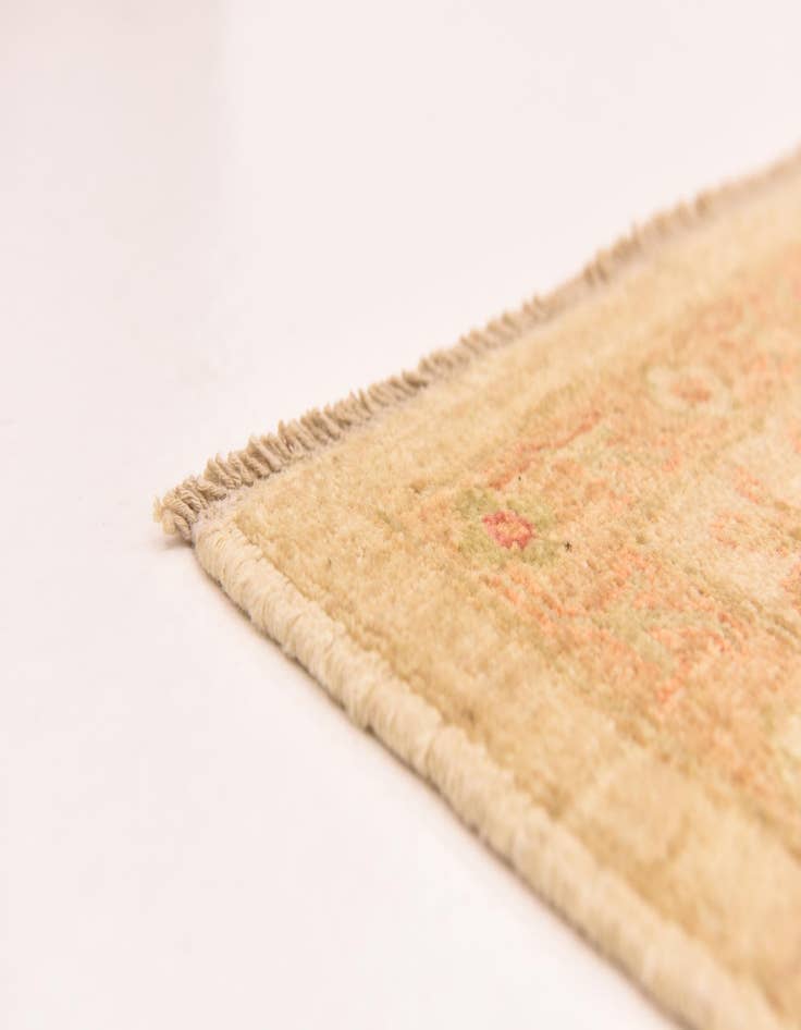 Detail image of  6' 8 x 9' 1  Hand Knotted Peshawar Ziegler Rug