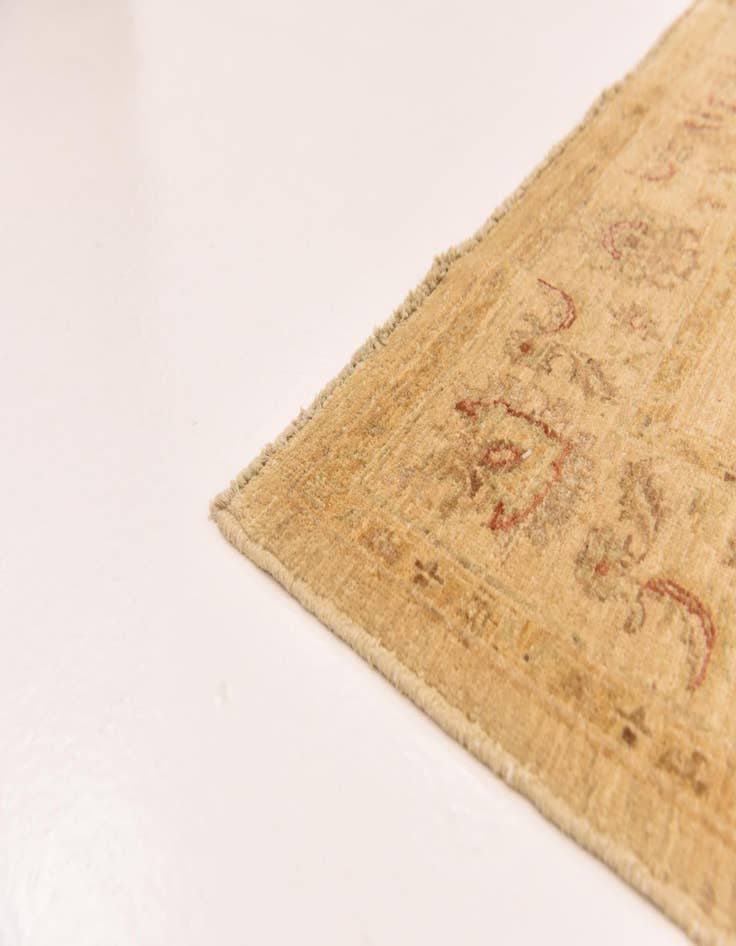 Detail image of  5' x 6'  Hand Knotted Peshawar Ziegler Rug