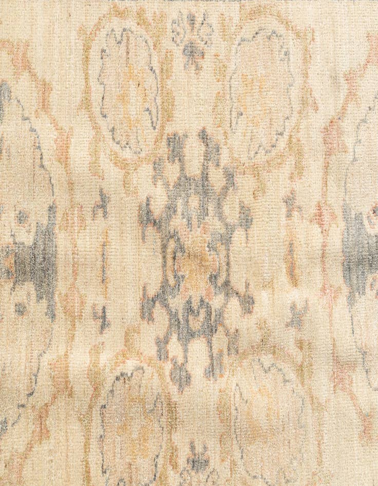 Detail image of  6' x 8' 8  Hand Knotted Peshawar Ziegler Oriental Rug