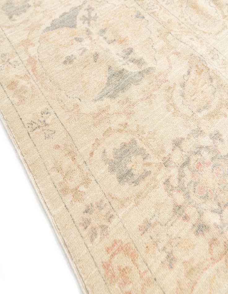 Detail image of  6' x 8' 8  Hand Knotted Peshawar Ziegler Oriental Rug