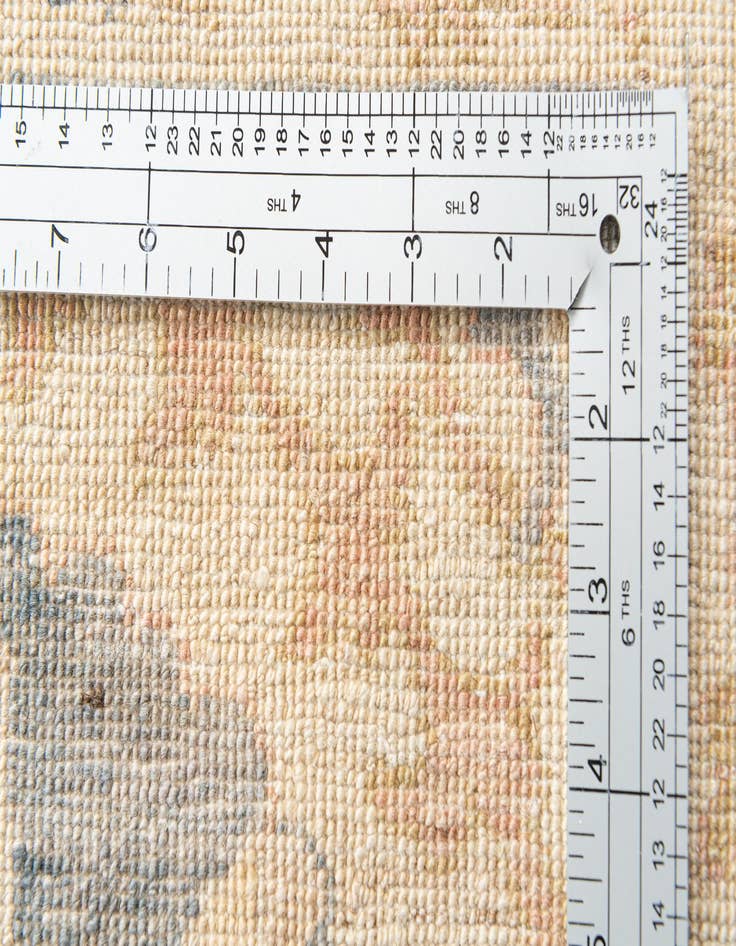 Detail image of  6' x 8' 8  Hand Knotted Peshawar Ziegler Oriental Rug