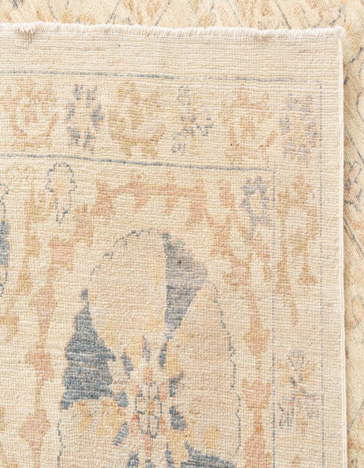 Detail image of  6' x 8' 8  Hand Knotted Peshawar Ziegler Oriental Rug