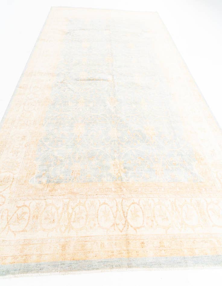 Detail image of  10' x 13' 1  Hand Knotted Peshawar Ziegler Rug