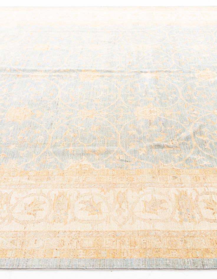 Detail image of  10' x 13' 1  Hand Knotted Peshawar Ziegler Rug