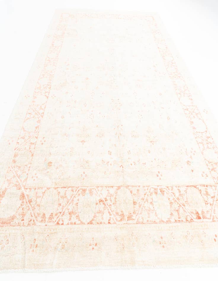 Detail image of  9' 11 x 13' 8  Hand Knotted Peshawar Ziegler Rug