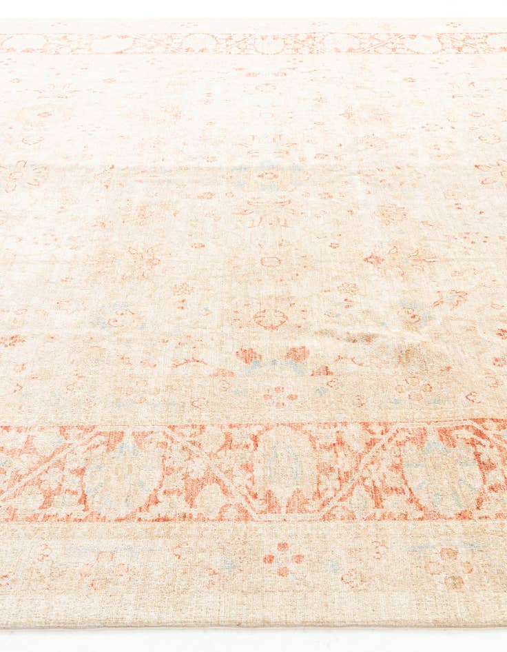 Detail image of  9' 11 x 13' 8  Hand Knotted Peshawar Ziegler Rug