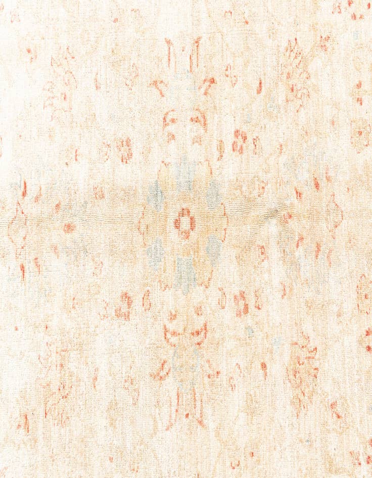 Detail image of  9' 11 x 13' 8  Hand Knotted Peshawar Ziegler Rug