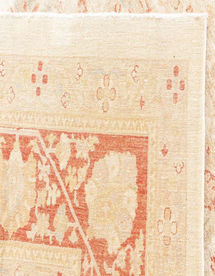 Detail image of  9' 11 x 13' 8  Hand Knotted Peshawar Ziegler Rug