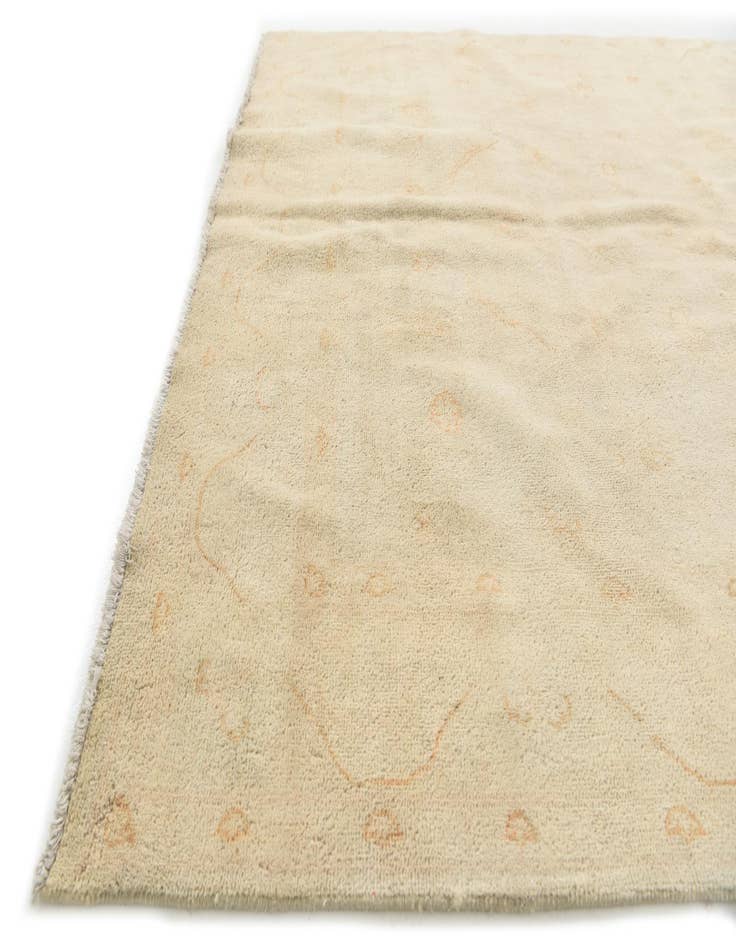 Detail image of  5' 5 x 8' 3  Hand Knotted Peshawar Ziegler Rug