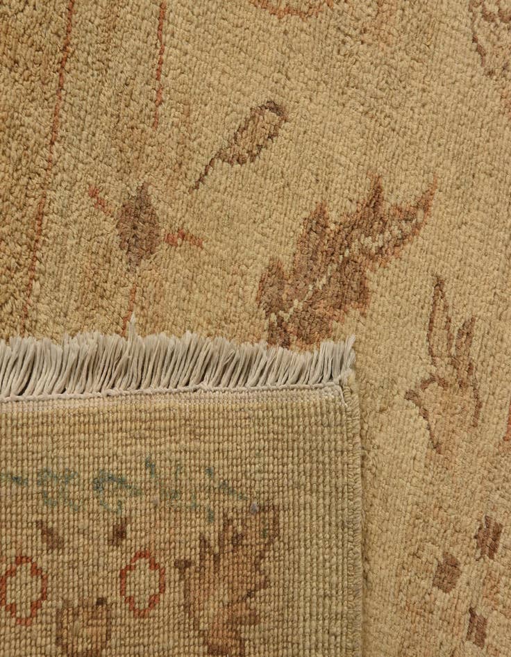 Detail image of  6' 11 x 9' 10  Hand Knotted Peshawar Ziegler Rug