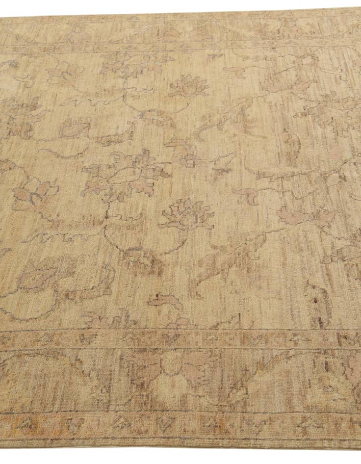 Detail image of  5' 5 x 7' 10  Hand Knotted Peshawar Ziegler Rug