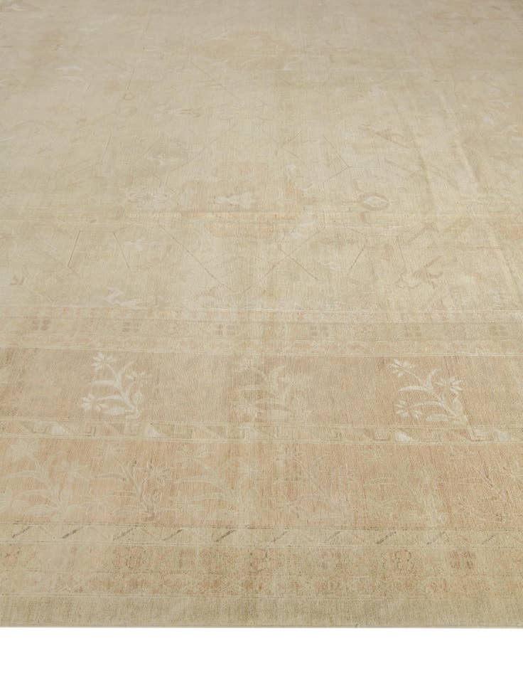 Detail image of  18' 5 x 25'  Hand Knotted Peshawar Ziegler Oriental Rug