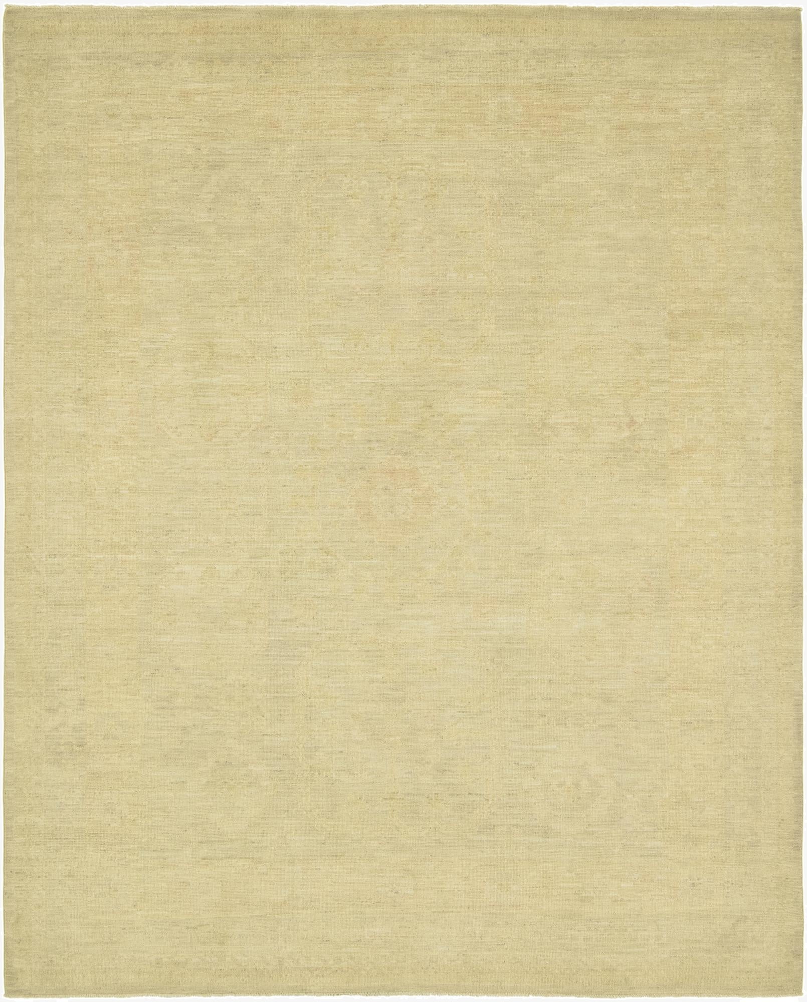  8' 1 x 10' 2  Hand Knotted Peshawar Ziegler Wool Rug