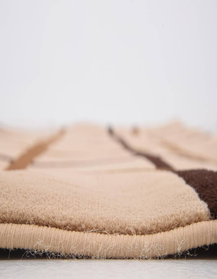 Detail image of  5' 7 x 7' 7 Reproduction Gabbeh Rug